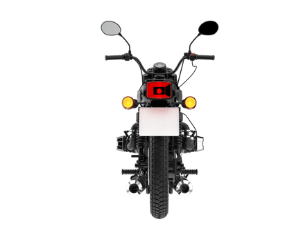 Motorcycle isolated on transparent background. 3d rendering - illustration png