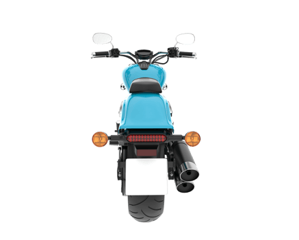 Motorcycle isolated on transparent background. 3d rendering - illustration png