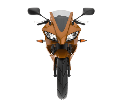 Motorcycle isolated on transparent background. 3d rendering - illustration png