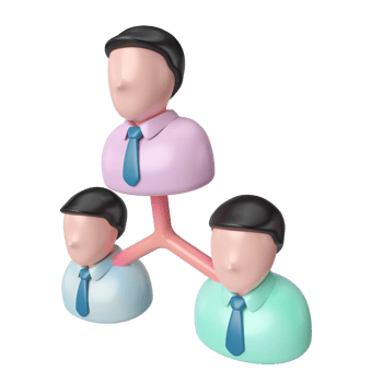 Connection 3D Illustration Icon png