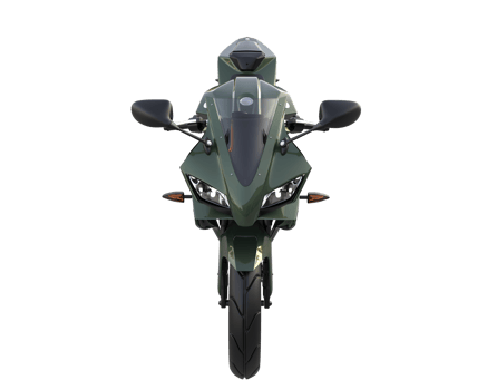 Motorcycle isolated on transparent background. 3d rendering - illustration png