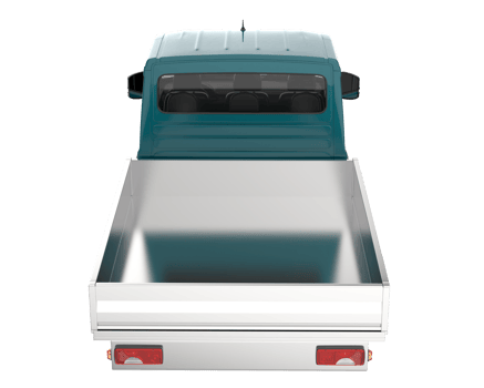 Cargo van isolated on transparent background. 3d rendering - illustration png