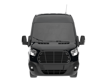 Cargo van isolated on transparent background. 3d rendering - illustration png