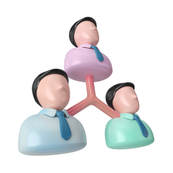 Connection 3D Illustration Icon png