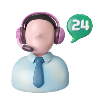 Call Center 3D Illustration Icon png
