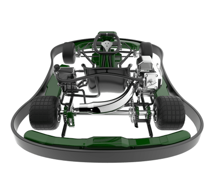 Modern car isolated on transparent background. 3d rendering - illustration png