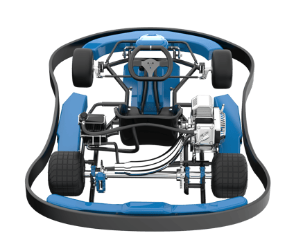 Modern car isolated on transparent background. 3d rendering - illustration png