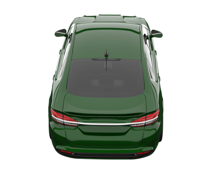 Modern car isolated on transparent background. 3d rendering - illustration png
