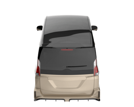 Modern car isolated on transparent background. 3d rendering - illustration png