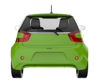 Modern car isolated on transparent background. 3d rendering - illustration png