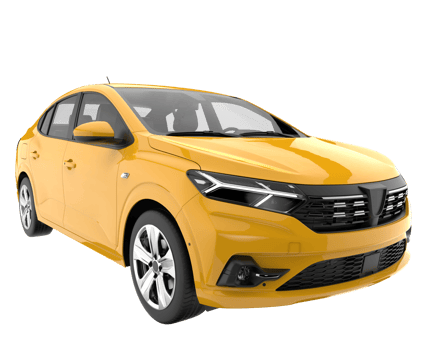 Modern car isolated on transparent background. 3d rendering - illustration png