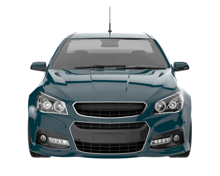 Modern car isolated on transparent background. 3d rendering - illustration png