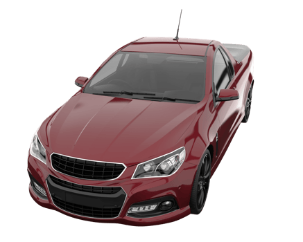 Modern car isolated on transparent background. 3d rendering - illustration png