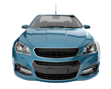 Modern car isolated on transparent background. 3d rendering - illustration png