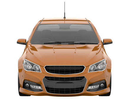 Modern car isolated on transparent background. 3d rendering - illustration png