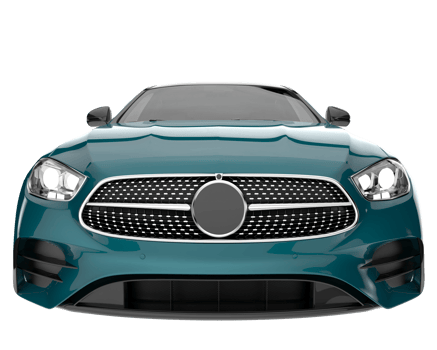 Modern car isolated on transparent background. 3d rendering - illustration png