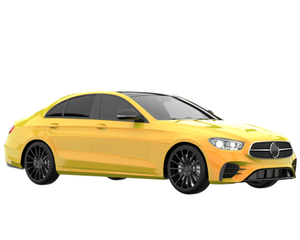 Modern car isolated on transparent background. 3d rendering - illustration png