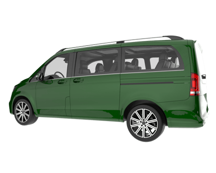 Modern car isolated on transparent background. 3d rendering - illustration png