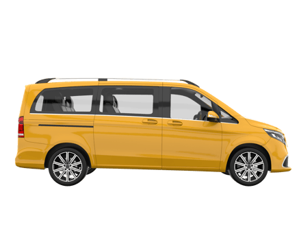 Modern car isolated on transparent background. 3d rendering - illustration png