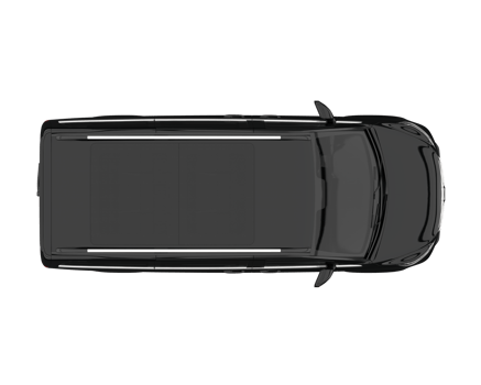 Modern car isolated on transparent background. 3d rendering - illustration png