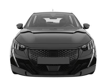 Modern car isolated on transparent background. 3d rendering - illustration png
