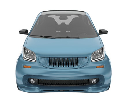 Modern car isolated on transparent background. 3d rendering - illustration png