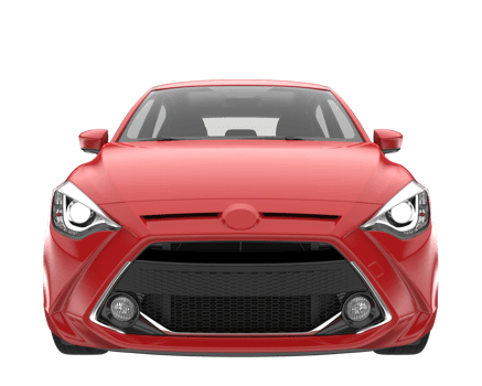 Modern car isolated on transparent background. 3d rendering - illustration png
