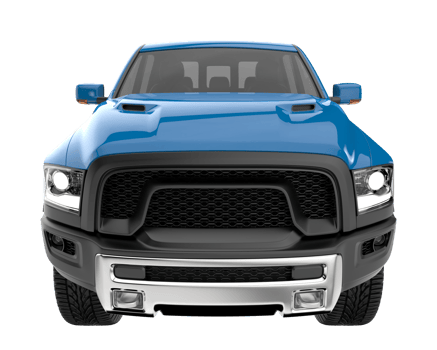 Pickup truck isolated on transparent background. 3d rendering - illustration png