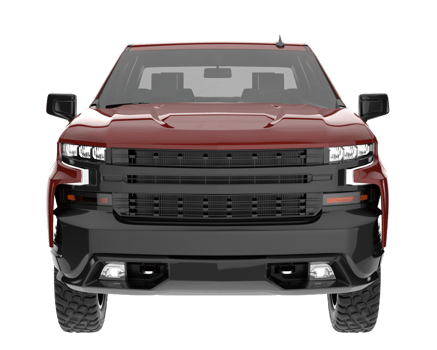 Pickup truck isolated on transparent background. 3d rendering - illustration png