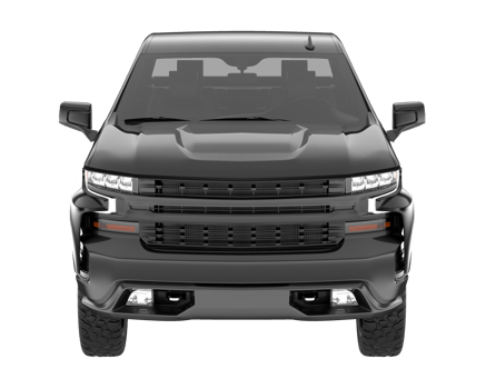Pickup truck isolated on transparent background. 3d rendering - illustration png