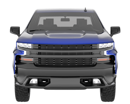Pickup truck isolated on transparent background. 3d rendering - illustration png