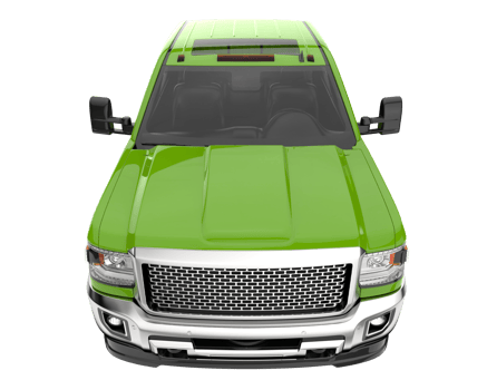 Pickup truck isolated on transparent background. 3d rendering - illustration png