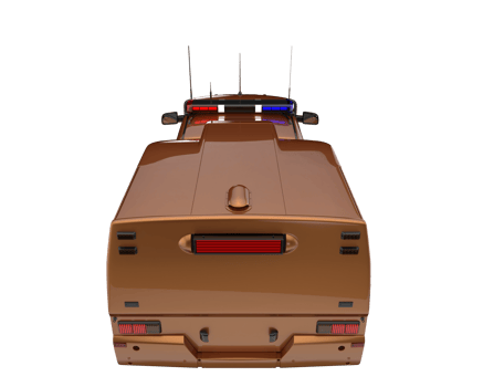 Pickup truck isolated on transparent background. 3d rendering - illustration png