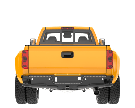 Pickup truck isolated on transparent background. 3d rendering - illustration png