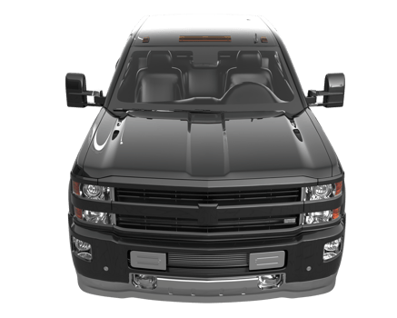 Pickup truck isolated on transparent background. 3d rendering - illustration png