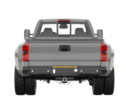 Pickup truck isolated on transparent background. 3d rendering - illustration png