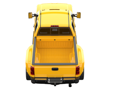 Pickup truck isolated on transparent background. 3d rendering - illustration png