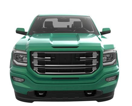 Pickup truck isolated on transparent background. 3d rendering - illustration png