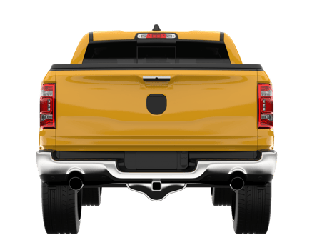 Pickup truck isolated on transparent background. 3d rendering - illustration png