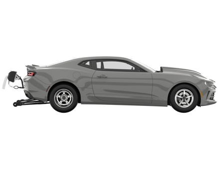 Race car isolated on transparent background. 3d rendering - illustration png