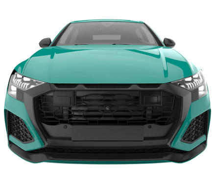 Realistic SUV isolated on transparent background. 3d rendering - illustration png