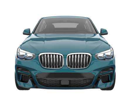 Realistic SUV isolated on transparent background. 3d rendering - illustration png