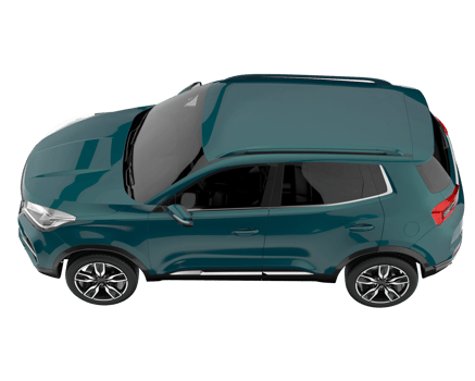 Realistic SUV isolated on transparent background. 3d rendering - illustration png