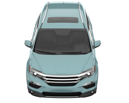Realistic SUV isolated on transparent background. 3d rendering - illustration png
