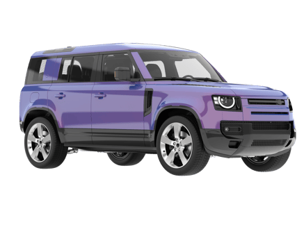 Realistic SUV isolated on transparent background. 3d rendering - illustration png