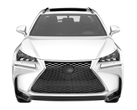 Realistic SUV isolated on transparent background. 3d rendering - illustration png