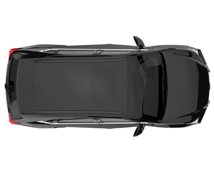Realistic SUV isolated on transparent background. 3d rendering - illustration png