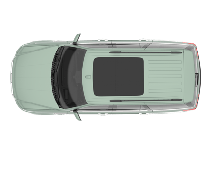 Realistic SUV isolated on transparent background. 3d rendering - illustration png