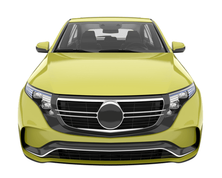 Realistic SUV isolated on transparent background. 3d rendering - illustration png