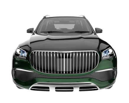 Realistic SUV isolated on transparent background. 3d rendering - illustration png